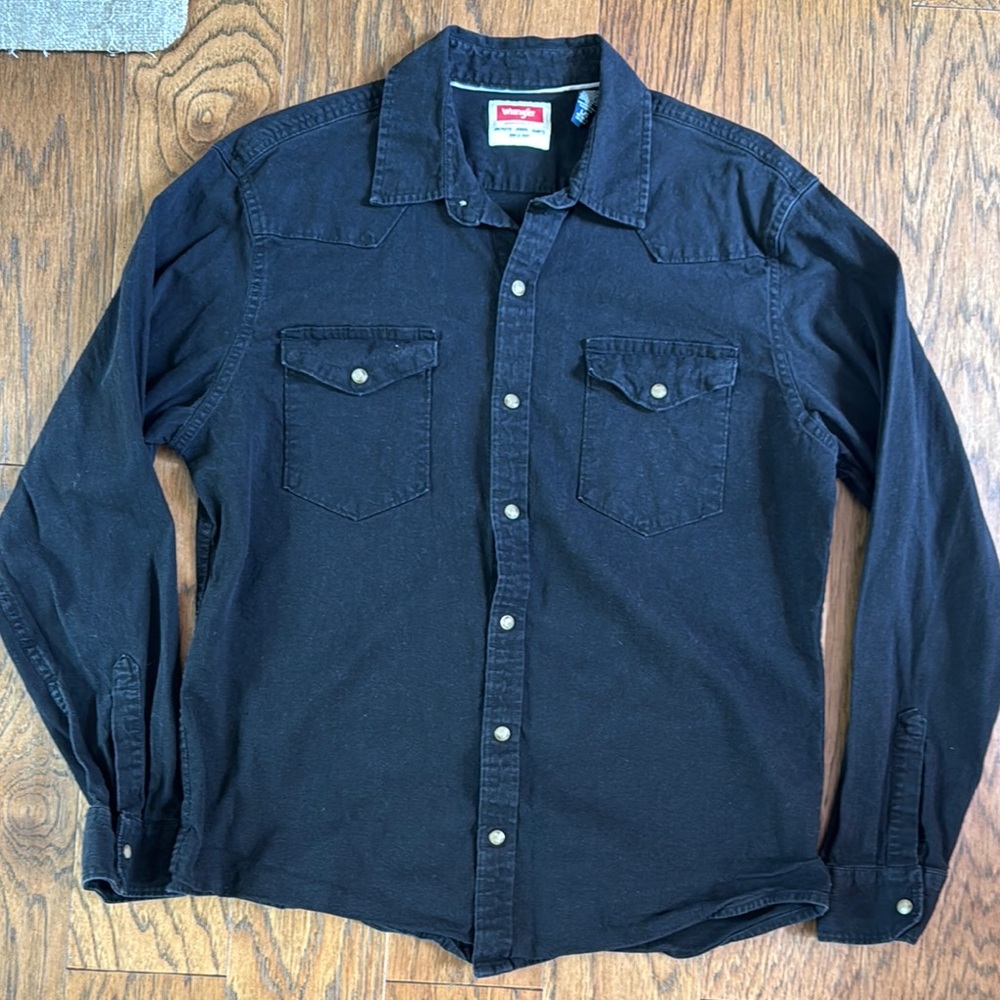 Levi's Black Casual Button Down Shirt